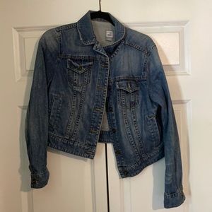 GUC cropped jean jacket
